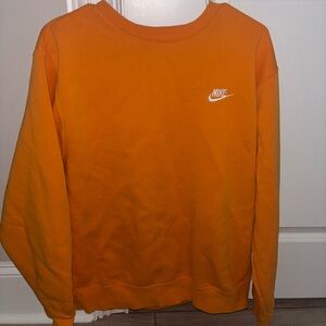 NIKE CREW - orange!